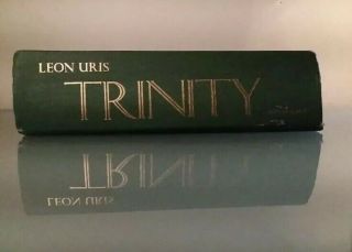 Rare Vintage 1976 Limited Edition And (first Edition Book) Trinity By Leon Uris