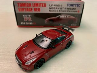 Tomica Limited Vintage Neo Lv - N101b Nissan Gt - R Nismo N Attack Pkg (red) 1/64