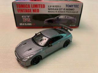Tomica Limited Vintage Neo Lv - N101a Nissan Gt - R Nismo N Attack (matte Gray) 1/64