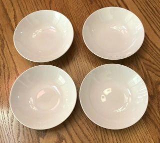 Vintage Mid Century Moonstone Ironstone 4253 Bowls Set Of 4 Made In Japan 6.  5”