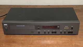 Vtg Nad 5325 1989 Audiophile Cd Player Black Great No Remote
