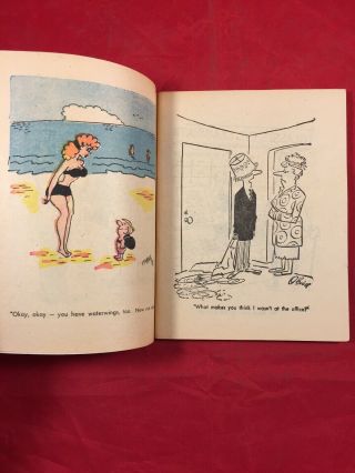 Vtg Wow Humorama No.  1 1956 Bettie Page Risque Girlie Pinup Cover By Bunny Yeager 3