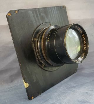 Voigtlander Braunschweig Heliar 1:4,  5 F=30cm Lens