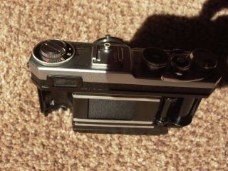 Nikon SP Nikkor - S.  c Rangefinder 5cm 1.  4 Ver4 Black w/ case bottom &Pat Pend Hood 10