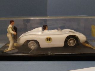 Vintage Eldon Porsche 1/32 Scale 1093 - 13 Racer In Display Case