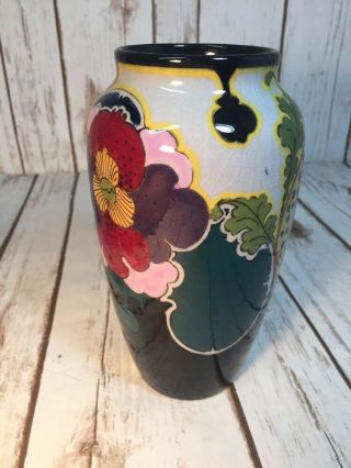 Flower Vase 1930 Era Ivora Juliana Gouda Holland 319 Pottery vintage Ceramic 2
