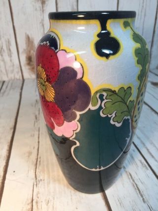 Flower Vase 1930 Era Ivora Juliana Gouda Holland 319 Pottery vintage Ceramic 3