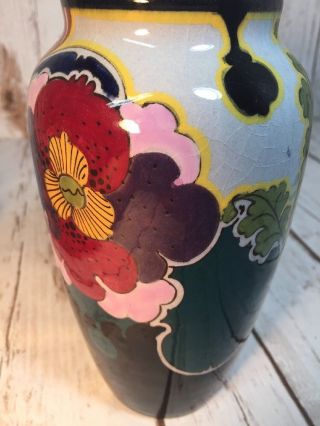 Flower Vase 1930 Era Ivora Juliana Gouda Holland 319 Pottery vintage Ceramic 5