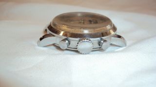 Vintage Swiss Endura Lapanouse panda dial chronograph telemeter parts repair 4