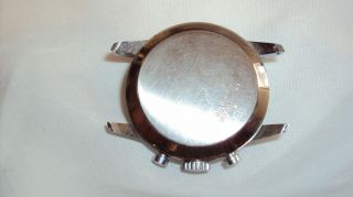Vintage Swiss Endura Lapanouse panda dial chronograph telemeter parts repair 7
