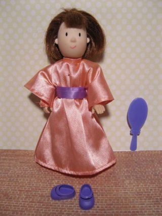 Vintage Eden Madeline 8 " Posable Friend - Magic Charm Angel Doll In Dress Clothes