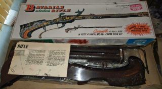 Vintage Life - Like Pyro Bavarian Wheellock Rifle 4 Feet Kit Complete