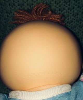Vtg Cabbage Patch BABIES Doll Bean Butt BBB 1986 Kitty Cat Outfit CPK HTF 7