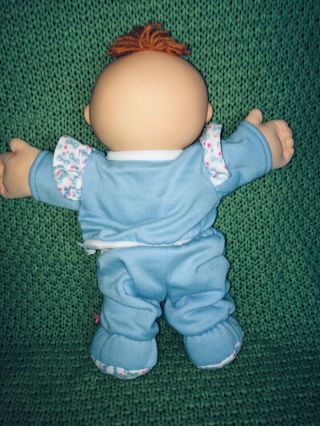 Vtg Cabbage Patch BABIES Doll Bean Butt BBB 1986 Kitty Cat Outfit CPK HTF 8