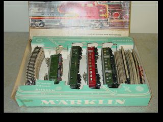 Vintage Marklin Swiss Lightweight Express Train Set 3214