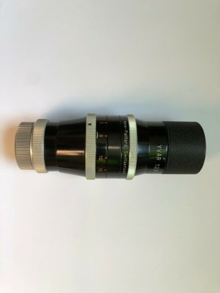 Kern - Paillard Switar H16 AR 75mm F2.  8 C - mount Bolex lens 8