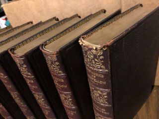 The Of Longfellow,  10 Volume Leather Bound Davos Set Limited 124/1000 RARE 10