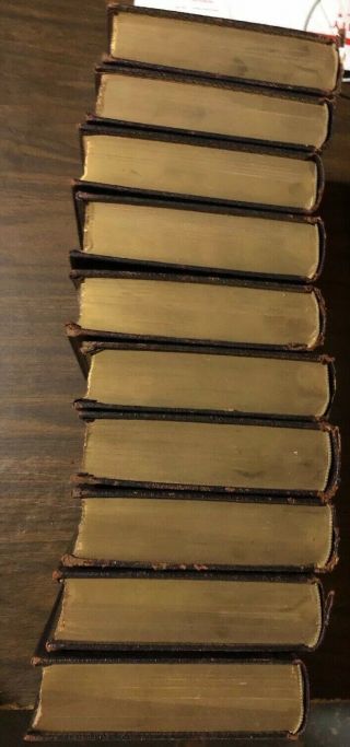 The Of Longfellow,  10 Volume Leather Bound Davos Set Limited 124/1000 RARE 12