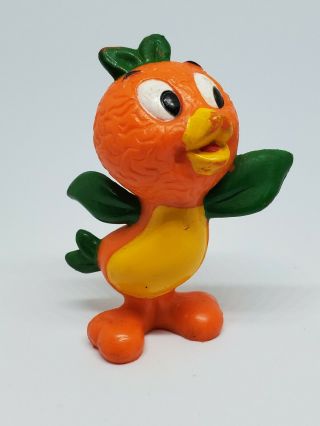 Vintage Walt Disney World Florida Orange Bird Pvc Figure 70s Cake Topper
