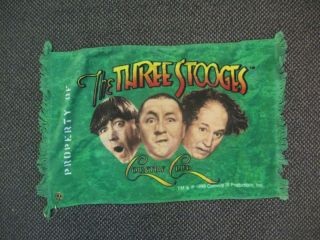 Vintage 1998 Comedy Productions The Three Stooges Country Club Golf Towel