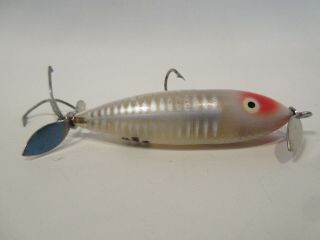 Vintage Heddon Wounded Spook White Shore W/ Floppy Props