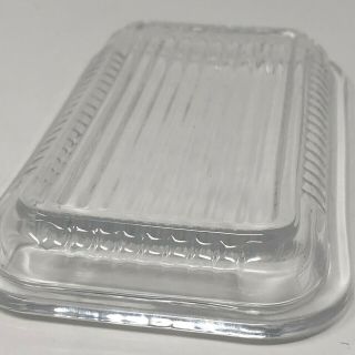 Replacement Lid Vintage Pyrex 0502 Refrigerator Dish Lid Only