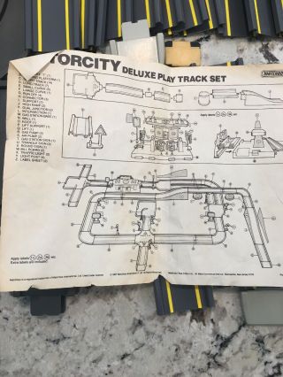 Vintage Matchbox Motorcity Deluxe Play Track Set Year 1987 (good -) 5