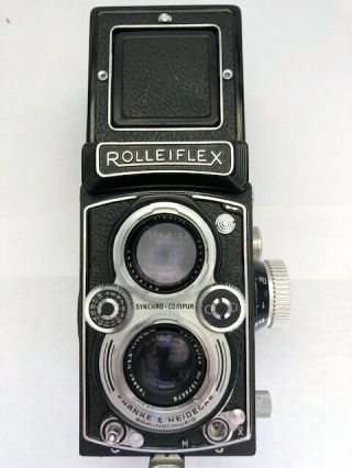 Rolleiflex 3.  5 Mx - Evs Serial 1724146 Cla By Harry Fleenor