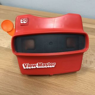 View Master 3d Viewer Red Classic Viewmaster Toy Slide Viewer Vintage