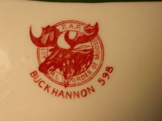 Vintage Sterling Loyal Order Of The Moose Buck Hannon 598 Gravy Boat