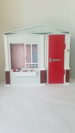A 2005 Barbie And Ken Totally Real Folding Doll House W/ Sounds