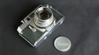 Konica IIIA Rangefinder Camera with 50mm f/1.  8 Lens,  Good Shooter 8
