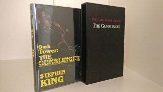 Stephen King The Gunslinger 1st Us Edition 1st Print Dj Slipcase Dark Tower