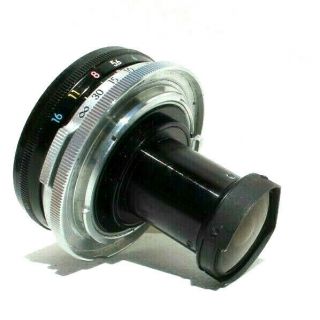 RARE Vtg NIKKOR - O 2.  1cm 21mm f4 Lens for NIKON F1 Camera 4
