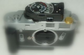 Leica Leitz Mr4 Mr Meter Black Chrome - Serviced Accurate