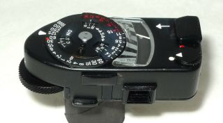 Leica Leitz MR4 MR Meter Black Chrome - Serviced Accurate 2