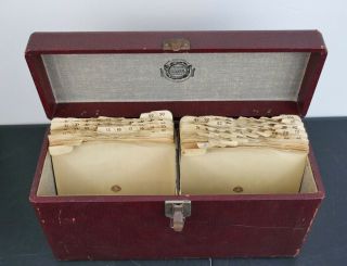 Vintage 50’s - 60’s CAROL 45 RPM Record Double Carrying Case 45 Record Case 2