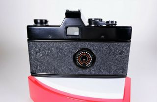 Vintage Pro - Black Body Minolta SR - T MC 35mm Camera w/ Rokkor - PF 55mm f/1.  7 Lens 4