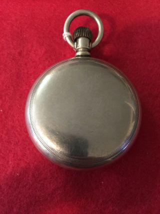 Waltham Pocket Watch,  1884 - C,  18 S,  17 Jewel,  Cracked Glass,  NOT, 2