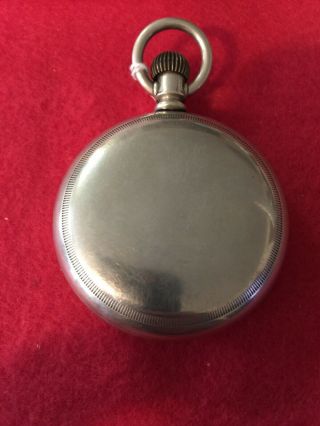 Waltham Pocket Watch,  1884 - C,  18 S,  17 Jewel,  Cracked Glass,  NOT, 5