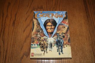 Vintage Avalon Hill Geronimo Game - - U.  S.  West From 1850 - 1890