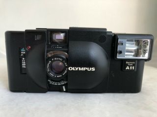 【exc4】 Olympus Xa 35mm Rangefinder Film Camera Body W/ A11 From Japan 21