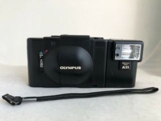 【Exc4】 Olympus XA 35mm Rangefinder Film Camera Body w/ A11 from Japan 21 2