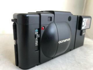 【Exc4】 Olympus XA 35mm Rangefinder Film Camera Body w/ A11 from Japan 21 3