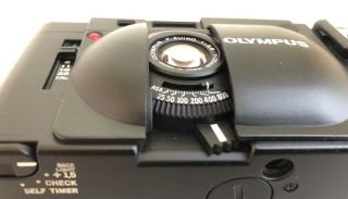 【Exc4】 Olympus XA 35mm Rangefinder Film Camera Body w/ A11 from Japan 21 7