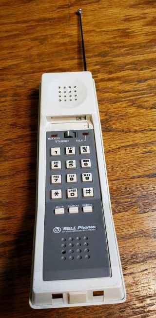 Vintage 1984 Uniden Bell South Model 32011 Cordless Phone GRANDMA OWNED 2