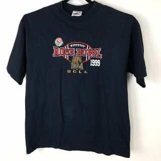 Mens Logo Athletic Vintage 1999 Ucla Rose Bowl T Shirt Size L