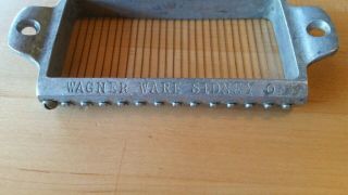 RARE Vintage WAGNER WARE 300 Cut - Rite Cheese Slicer Sidney O 7 