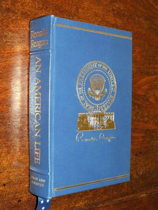 Ronald Reagan An American Life Signed Limited Edition Of 2000 Copies Ships
