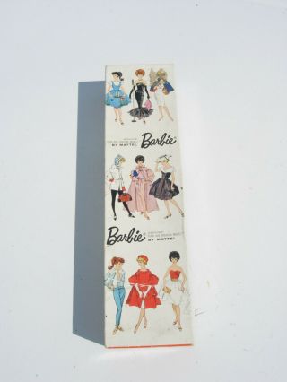 Vintage Mattel Blond Bubble Cut Barbie Doll No 850 Box